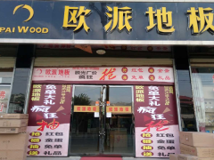 甘肅廣河歐派地板專賣店11.18特惠活動(dòng)