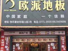 廣西南寧歐派地板專賣店11.18特惠活動(dòng)